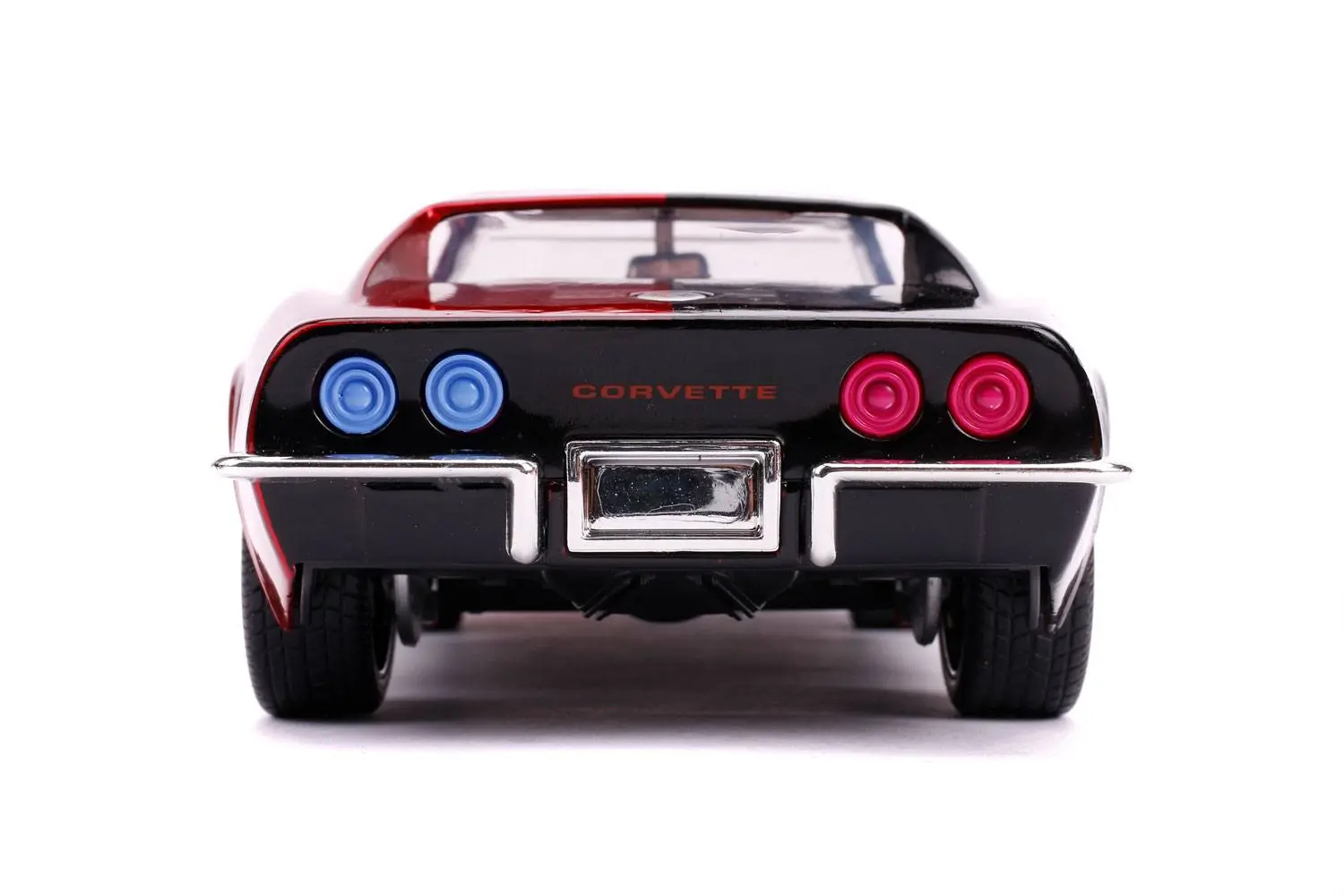 DC Comics Diecast Model 1/24 1969 Chevy Corvette Stingray és figura termékfotó