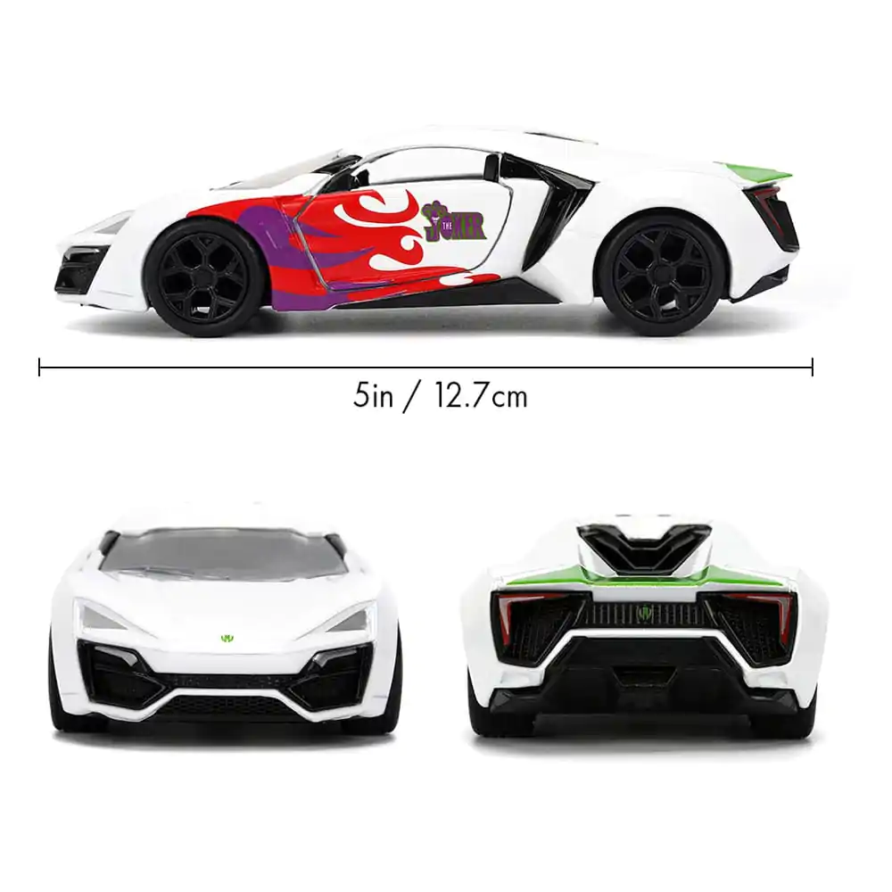 DC Comics Diecast Model 1/32 Lykan Hypersport Joker termékfotó