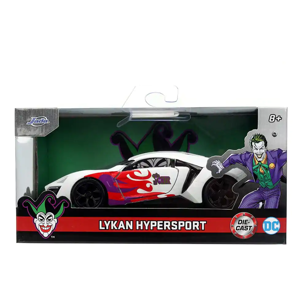 DC Comics Diecast Model 1/32 Lykan Hypersport Joker termékfotó