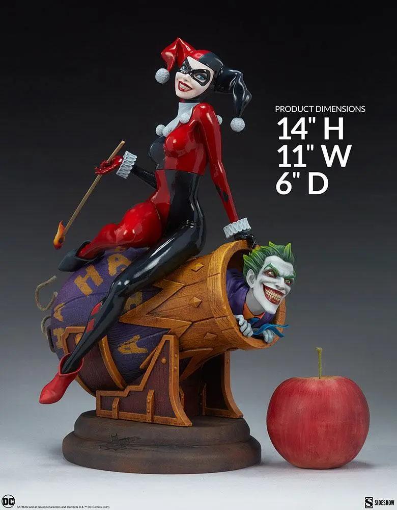 DC Comics Diorama Harley Quinn and The Joker 35 cm termékfotó