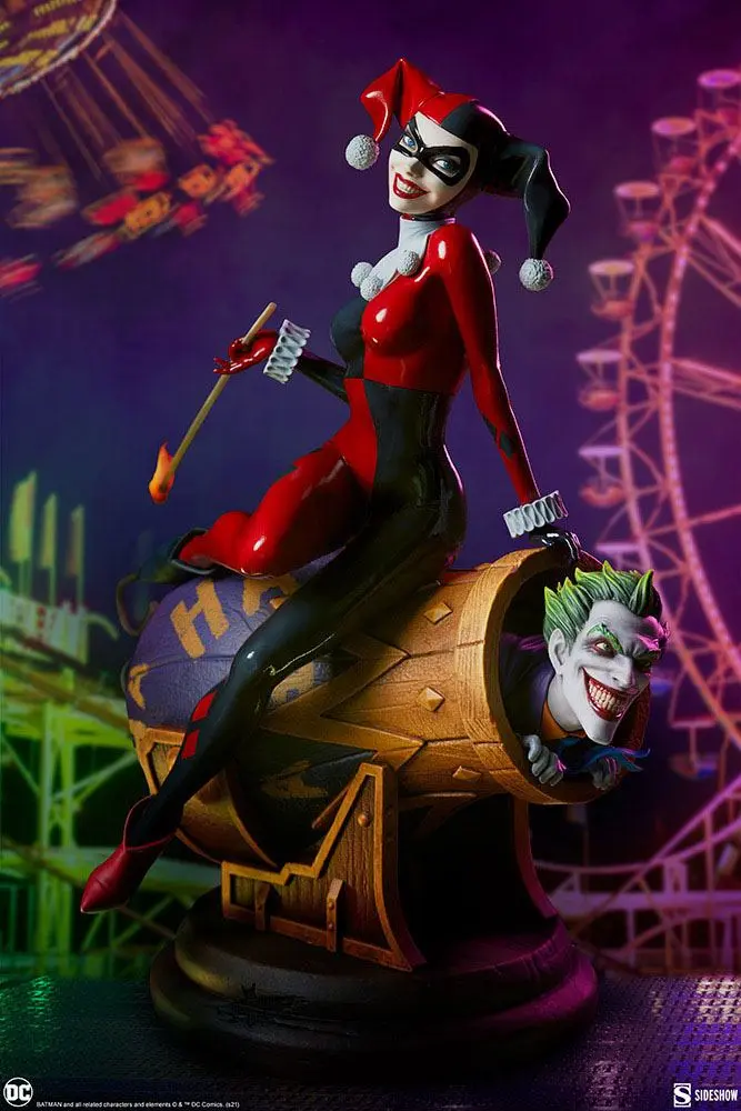 DC Comics Diorama Harley Quinn and The Joker 35 cm termékfotó