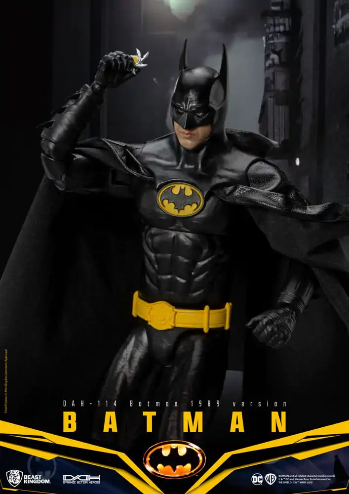 DC Comics Dynamic 8ction Heroes 1/9 Batman 1989 Ver. akciófigura 21 cm termékfotó