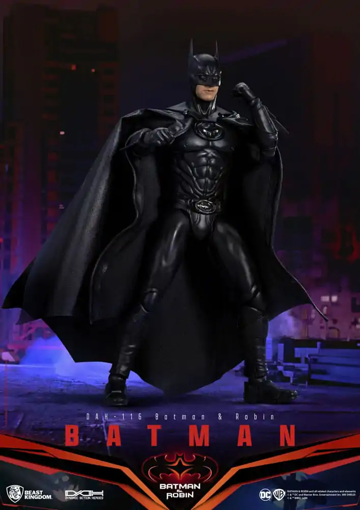 DC Comics Dynamic 8ction Heroes 1/9 Batman (Batman & Robin) akciófigura 21 cm termékfotó