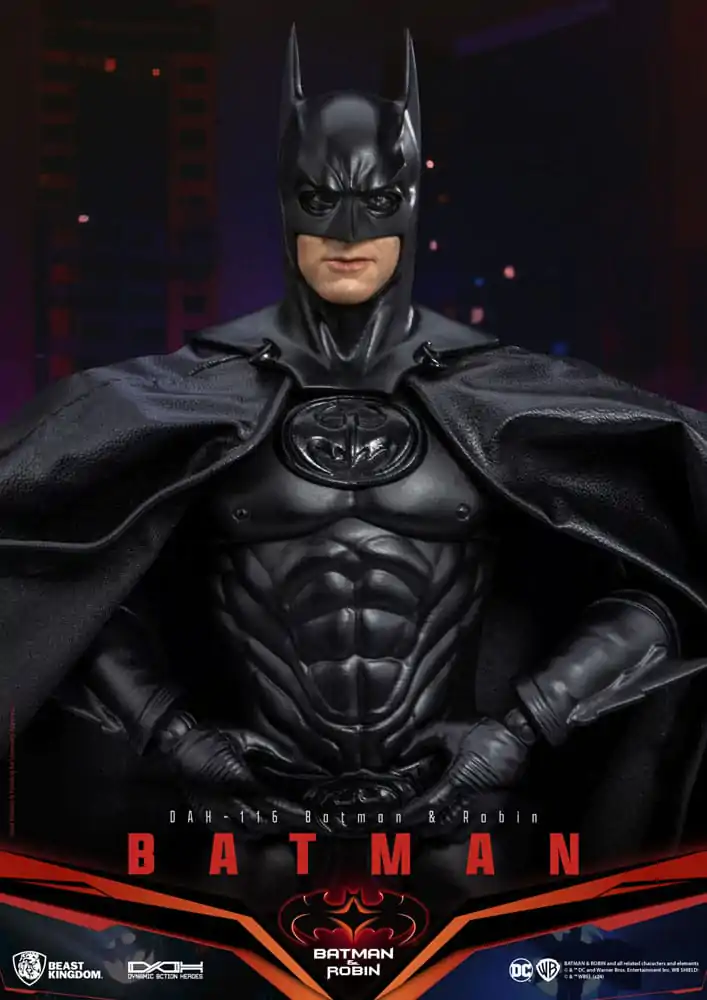 DC Comics Dynamic 8ction Heroes 1/9 Batman (Batman & Robin) akciófigura 21 cm termékfotó