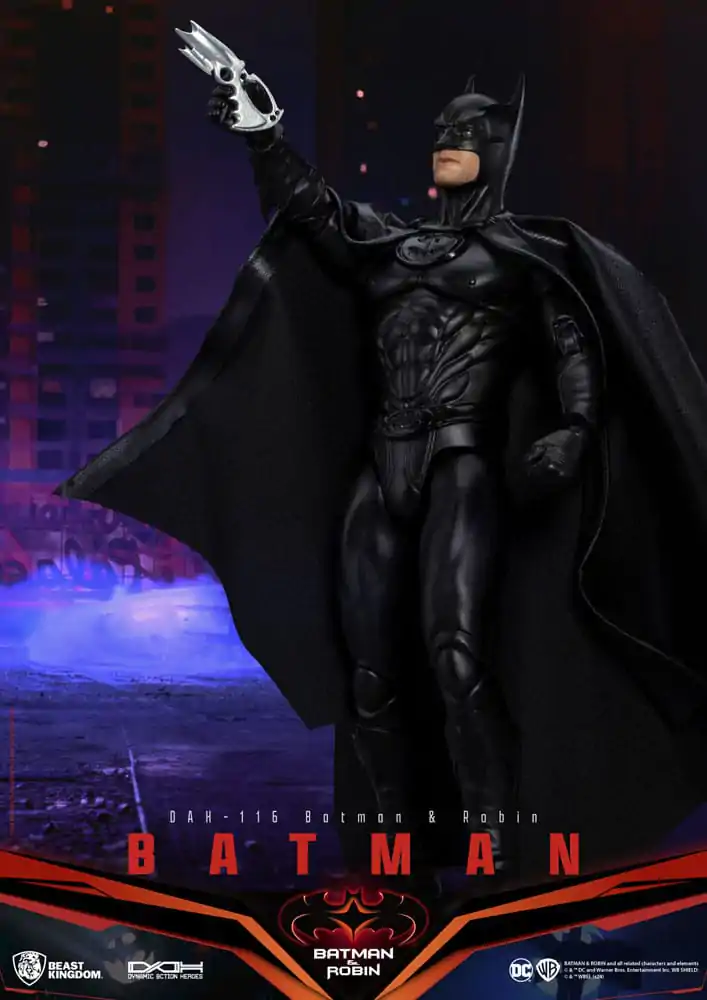 DC Comics Dynamic 8ction Heroes 1/9 Batman (Batman & Robin) akciófigura 21 cm termékfotó