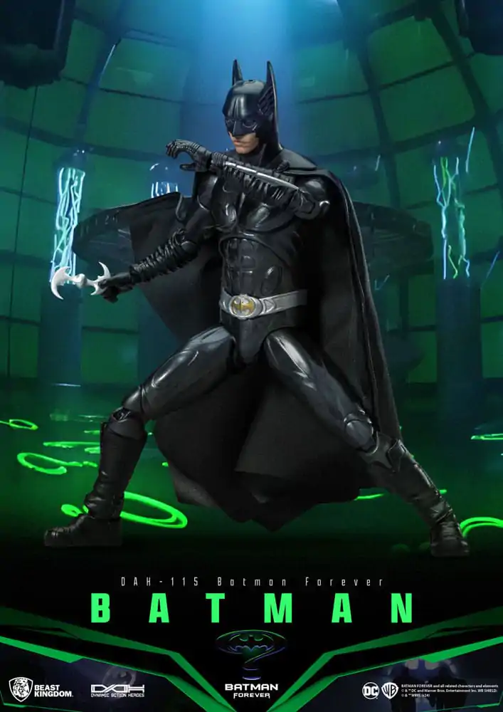 DC Comics Dynamic 8ction Heroes 1/9 Batman (Batman Forever) akciófigura 21 cm termékfotó