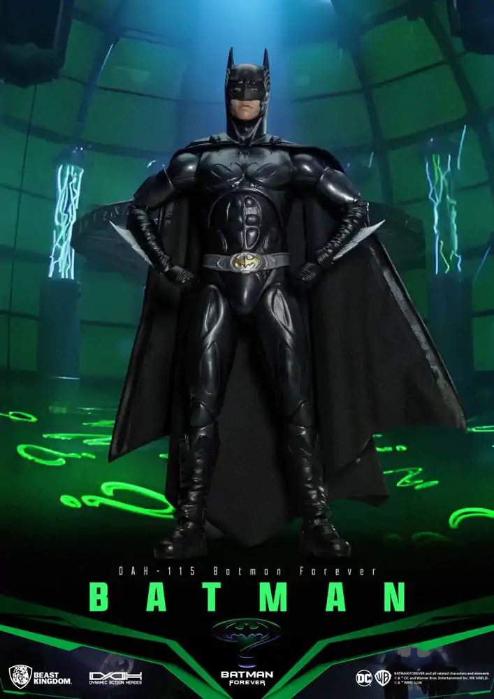 DC Comics Dynamic 8ction Heroes 1/9 Batman (Batman Forever) akciófigura 21 cm termékfotó