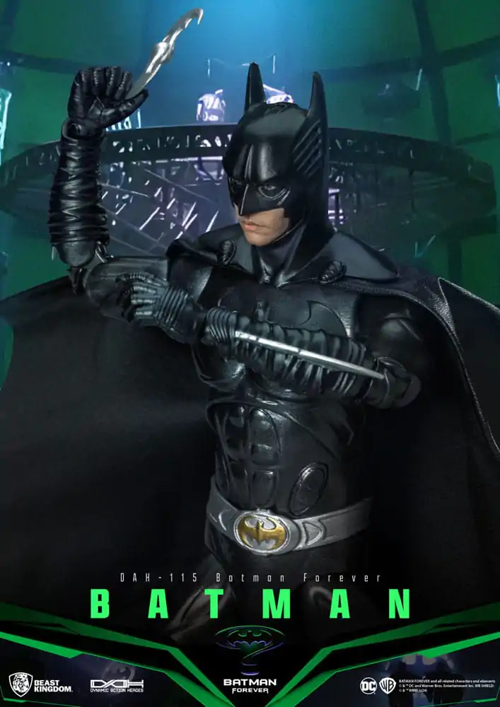 DC Comics Dynamic 8ction Heroes 1/9 Batman (Batman Forever) akciófigura 21 cm termékfotó