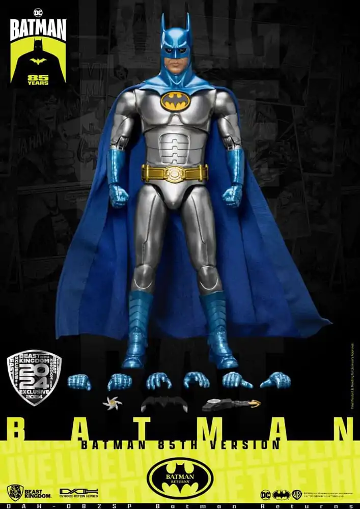DC Comics Dynamic 8ction Heroes 1/9 Batman Returns Batman akciófigura 21 cm termékfotó