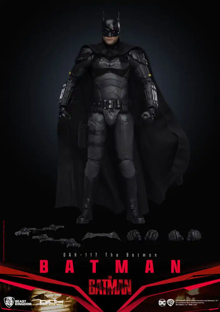 DC Comics Dynamic 8ction Heroes 1/9 Batman (The Batman) akciófigura 21 cm termékfotó