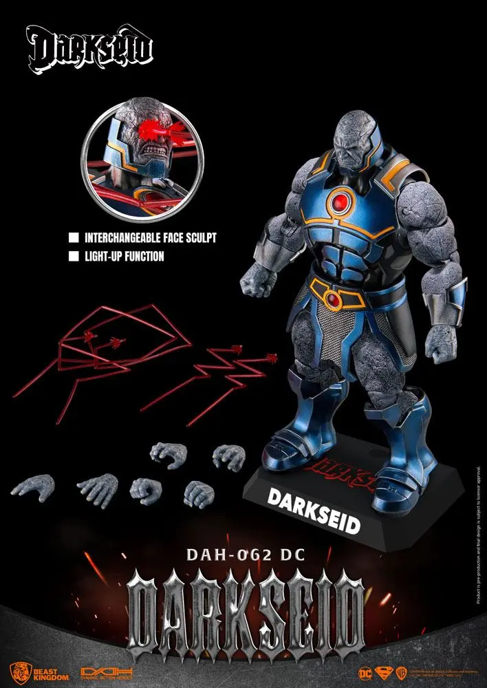 DC Comics Dynamic 8ction Heroes 1/9 Darkseid akciófigura 23 cm termékfotó