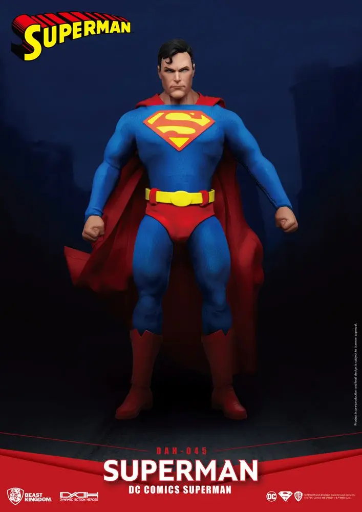 DC Comics Dynamic 8ction Heroes 1/9 Superman akciófigura 20 cm termékfotó