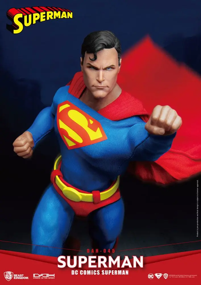 DC Comics Dynamic 8ction Heroes 1/9 Superman akciófigura 20 cm termékfotó