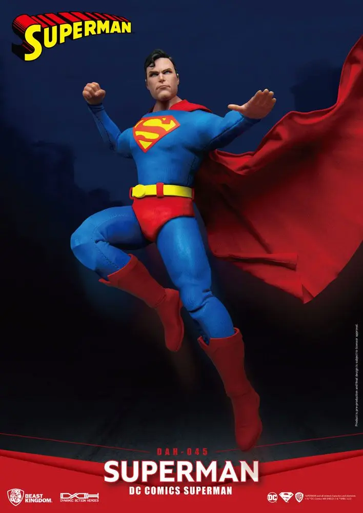 DC Comics Dynamic 8ction Heroes 1/9 Superman akciófigura 20 cm termékfotó