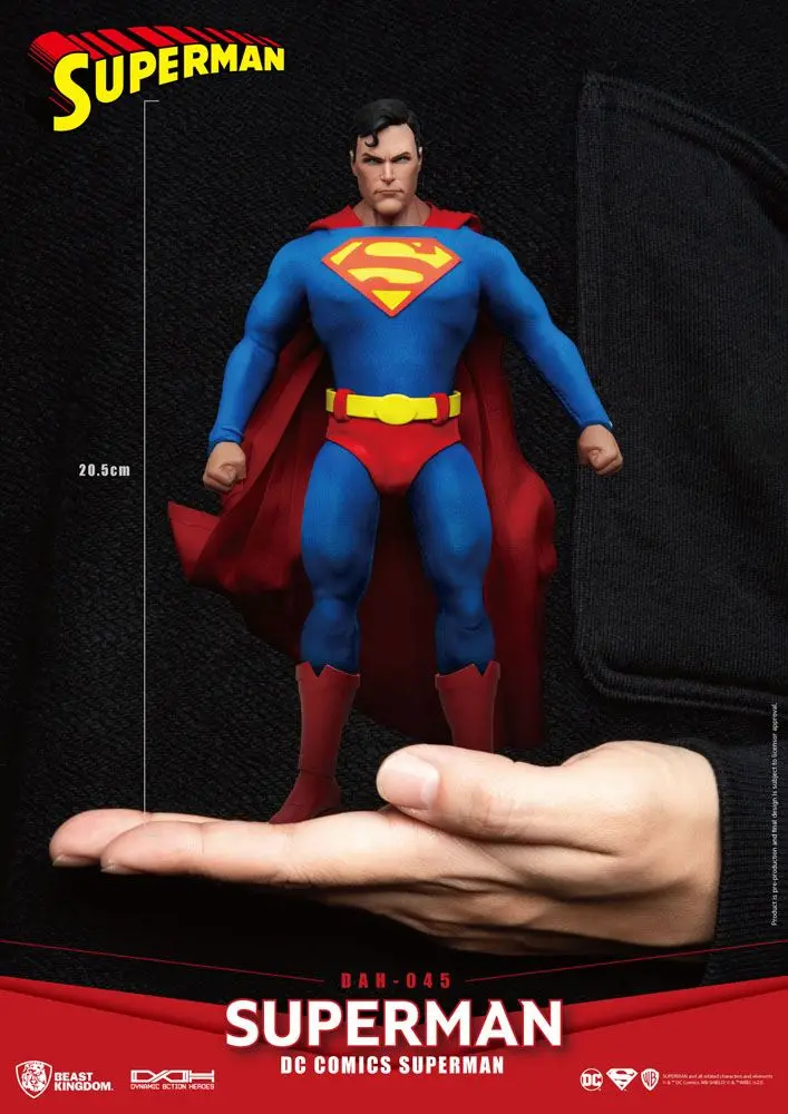 DC Comics Dynamic 8ction Heroes 1/9 Superman akciófigura 20 cm termékfotó