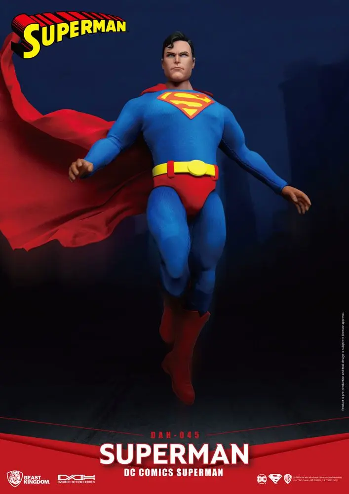 DC Comics Dynamic 8ction Heroes 1/9 Superman akciófigura 20 cm termékfotó