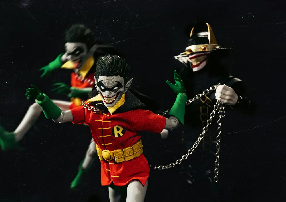DC Comics Dynamic 8ction Heroes 1/9 The Batman Who Laughs and his Rabid Robins DX akciófigura 20 cm termékfotó