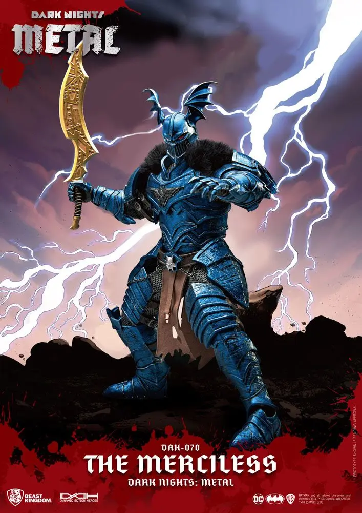 DC Comics Dynamic 8ction Heroes 1/9 The Merciless akciófigura 20 cm termékfotó