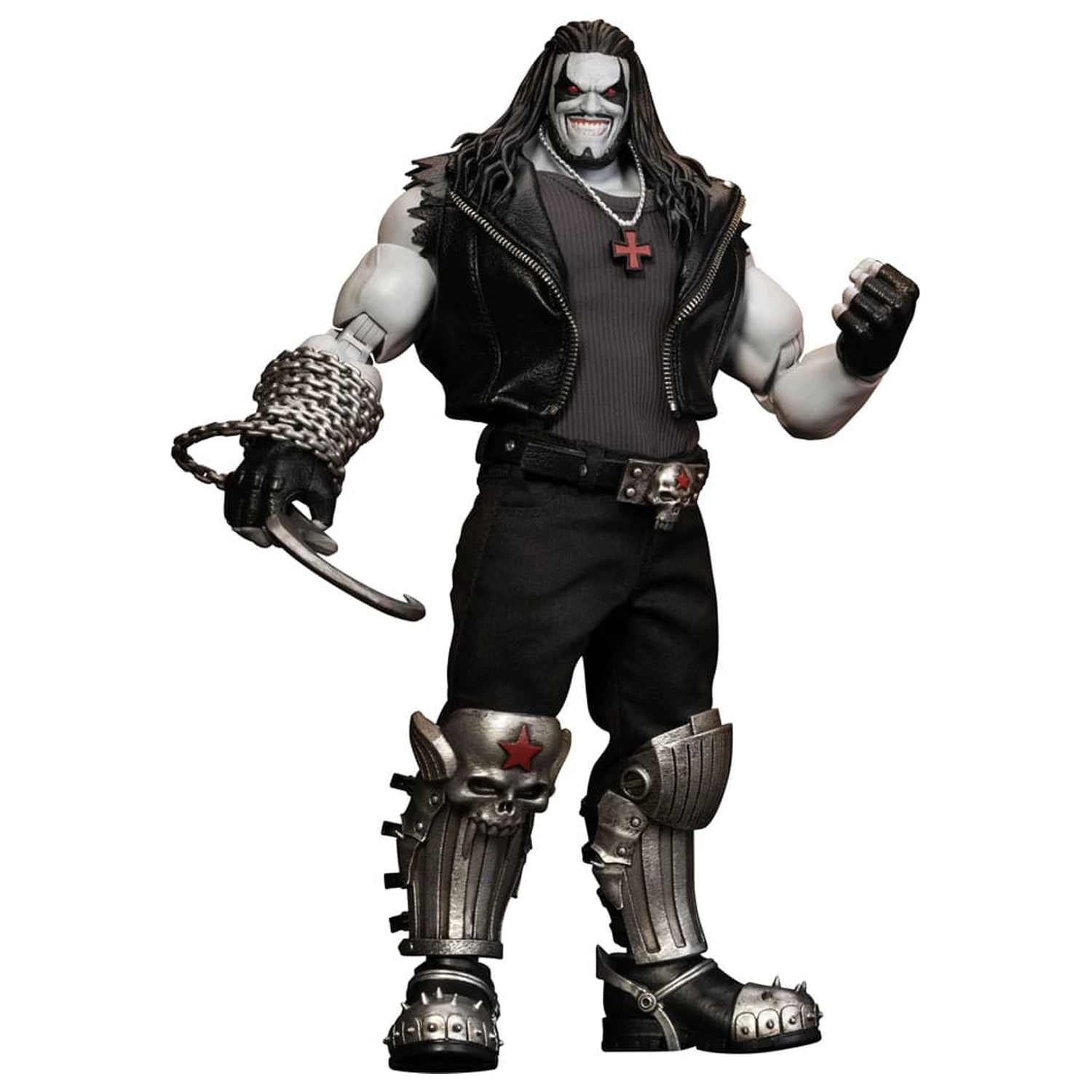 DC Comics Dynamic 8ction Heroes akciófigura 1/9 Lobo Deluxe Version 23 cm termékfotó
