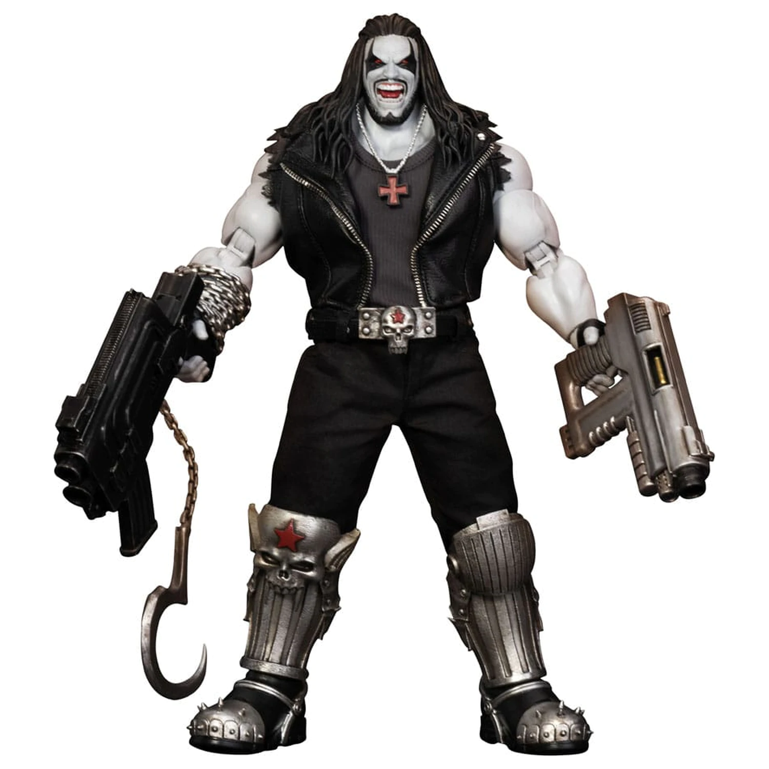DC Comics Dynamic 8ction Heroes akciófigura 1/9 Lobo Deluxe Version 23 cm termékfotó