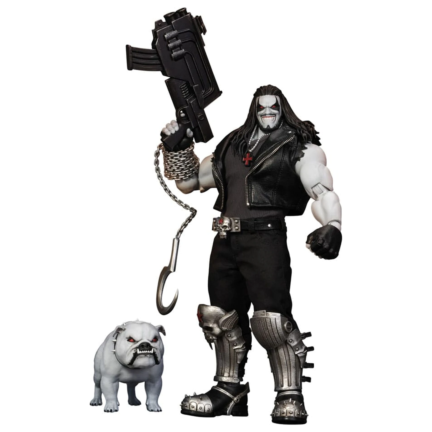 DC Comics Dynamic 8ction Heroes akciófigura 1/9 Lobo Deluxe Version 23 cm termékfotó