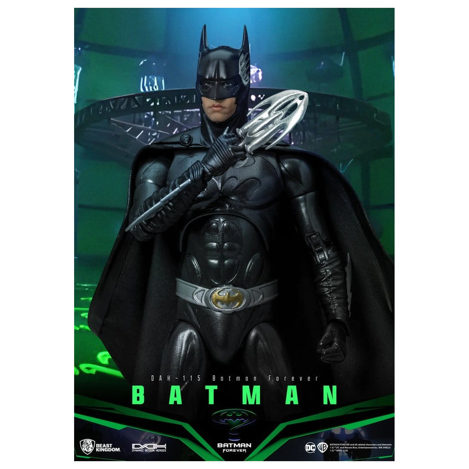 DC Comics Dynamic 8ction Heroes akciófigura Batman (Batman Forever) 21 cm termékfotó