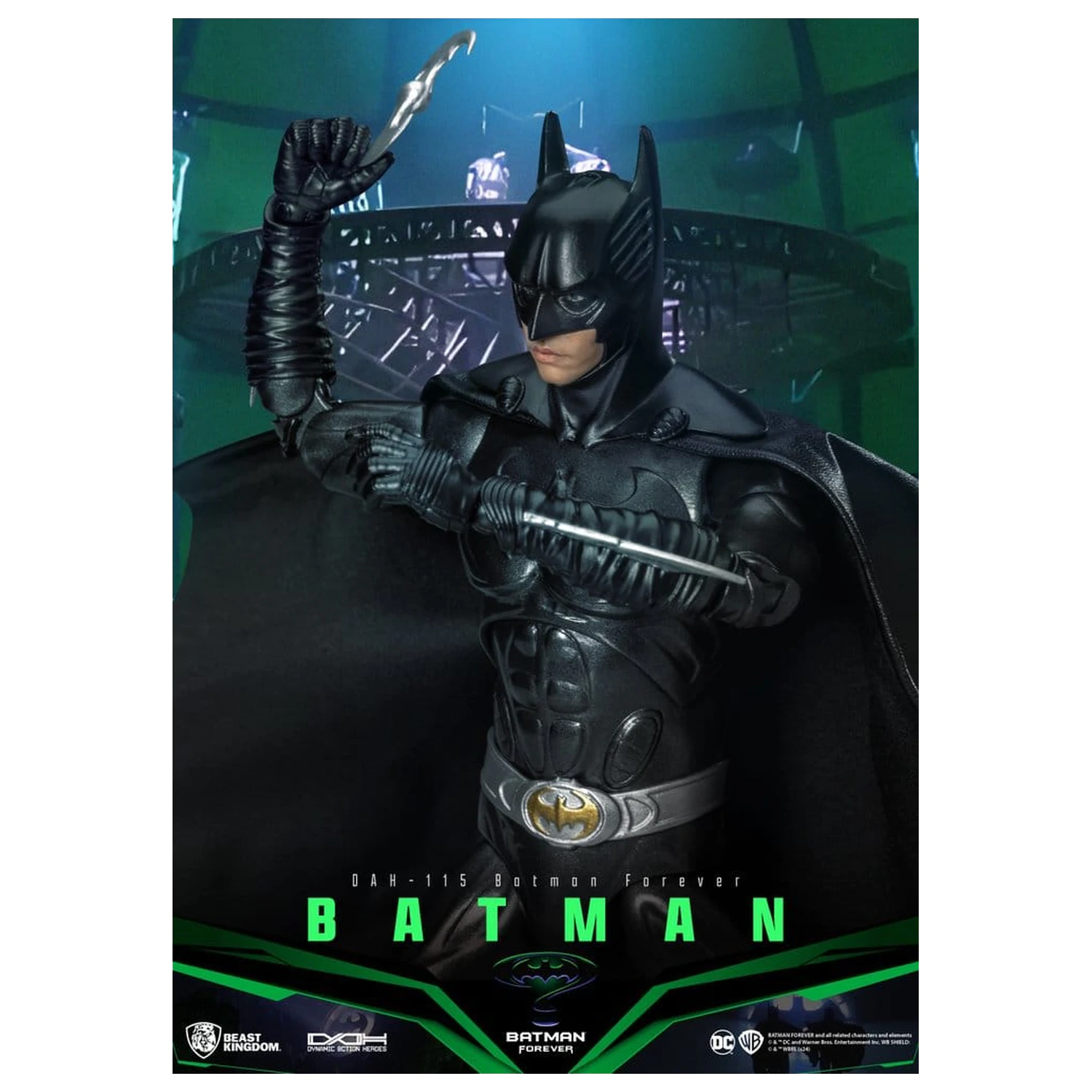 DC Comics Dynamic 8ction Heroes akciófigura Batman (Batman Forever) 21 cm termékfotó