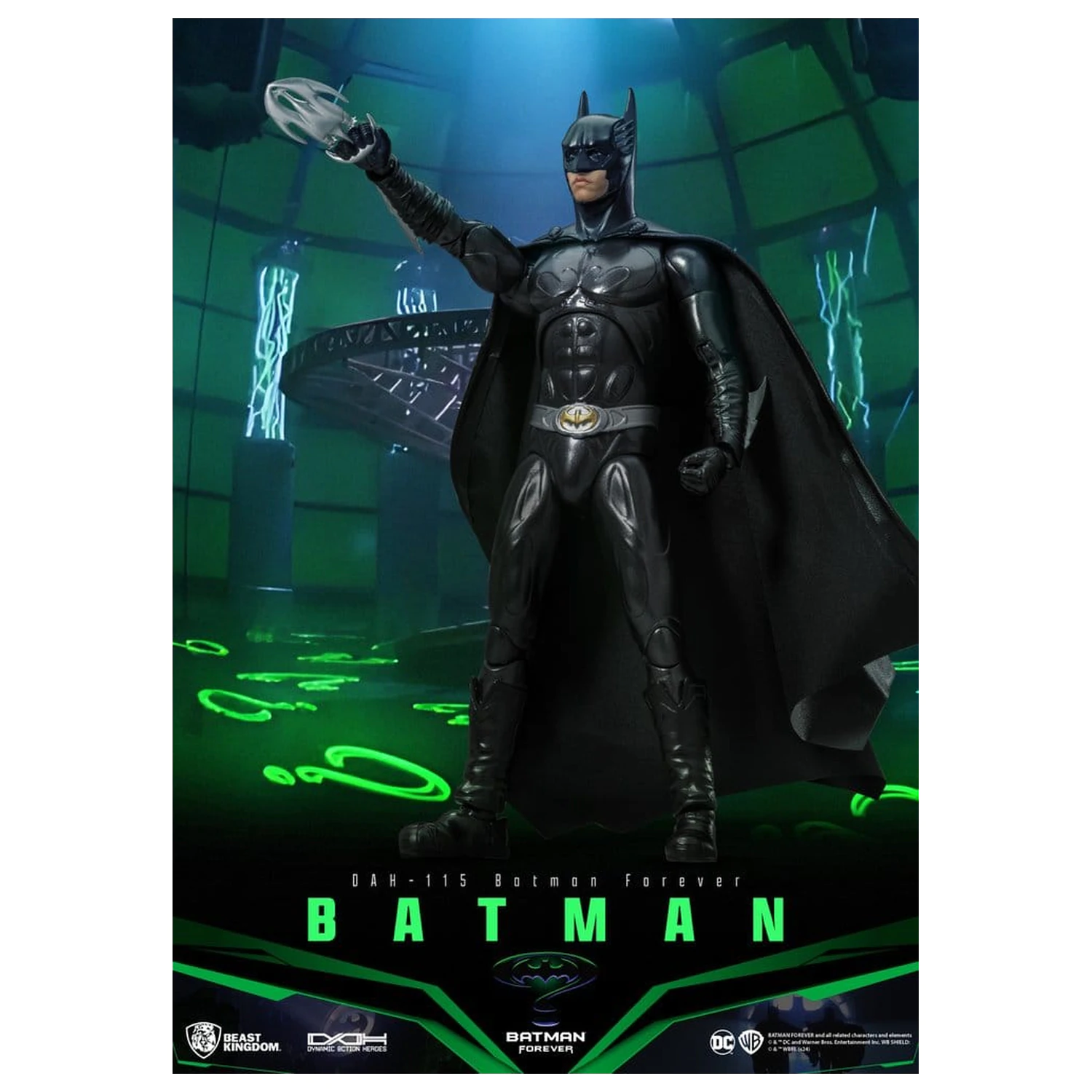 DC Comics Dynamic 8ction Heroes akciófigura Batman (Batman Forever) 21 cm termékfotó