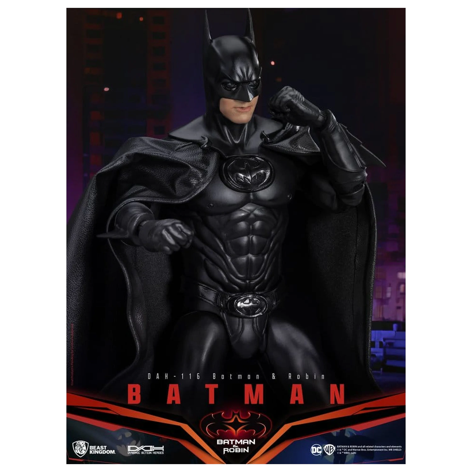 DC Comics Dynamic 8ction Heroes akciófigura Batman (Batman & Robin) 21 cm termékfotó