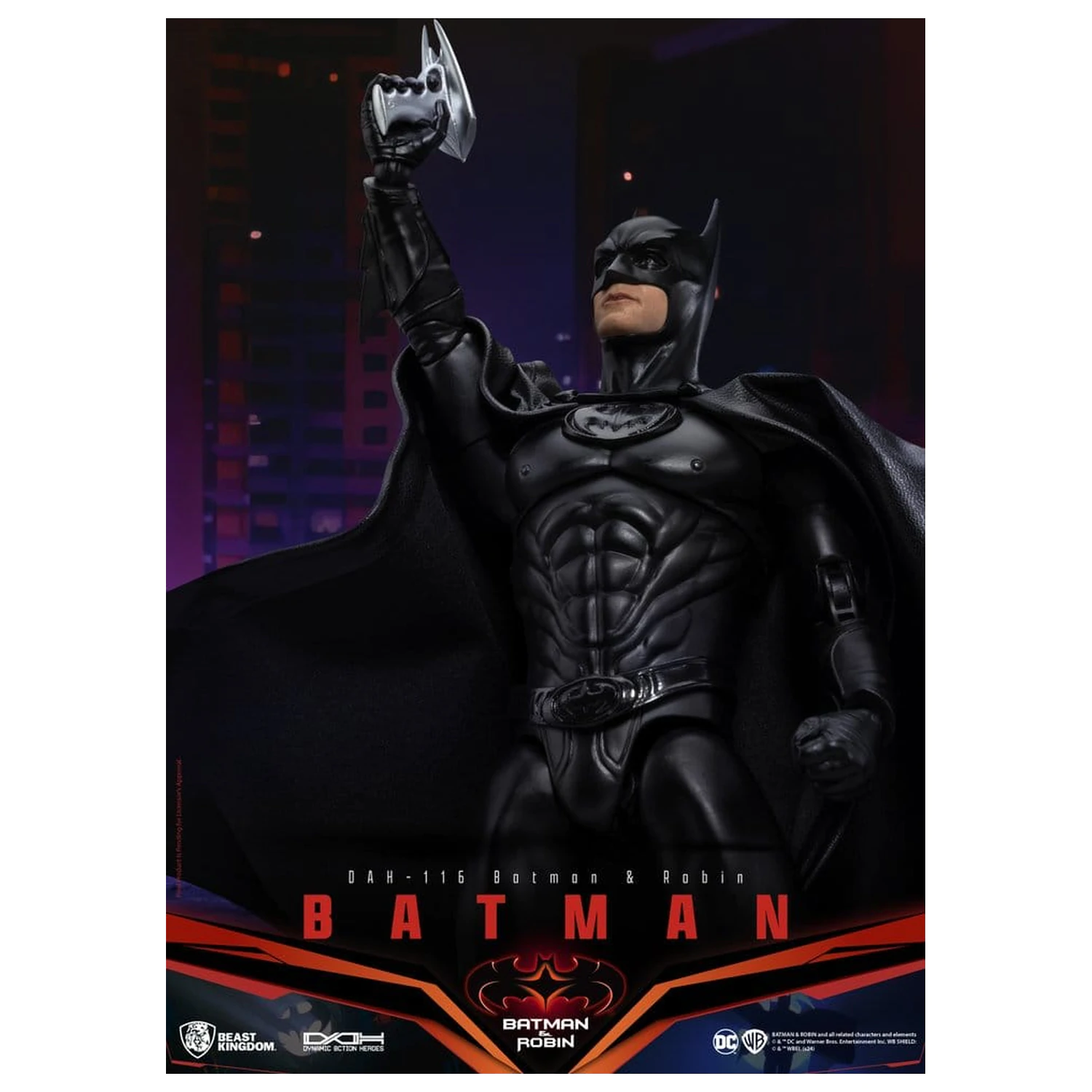 DC Comics Dynamic 8ction Heroes akciófigura Batman (Batman & Robin) 21 cm termékfotó