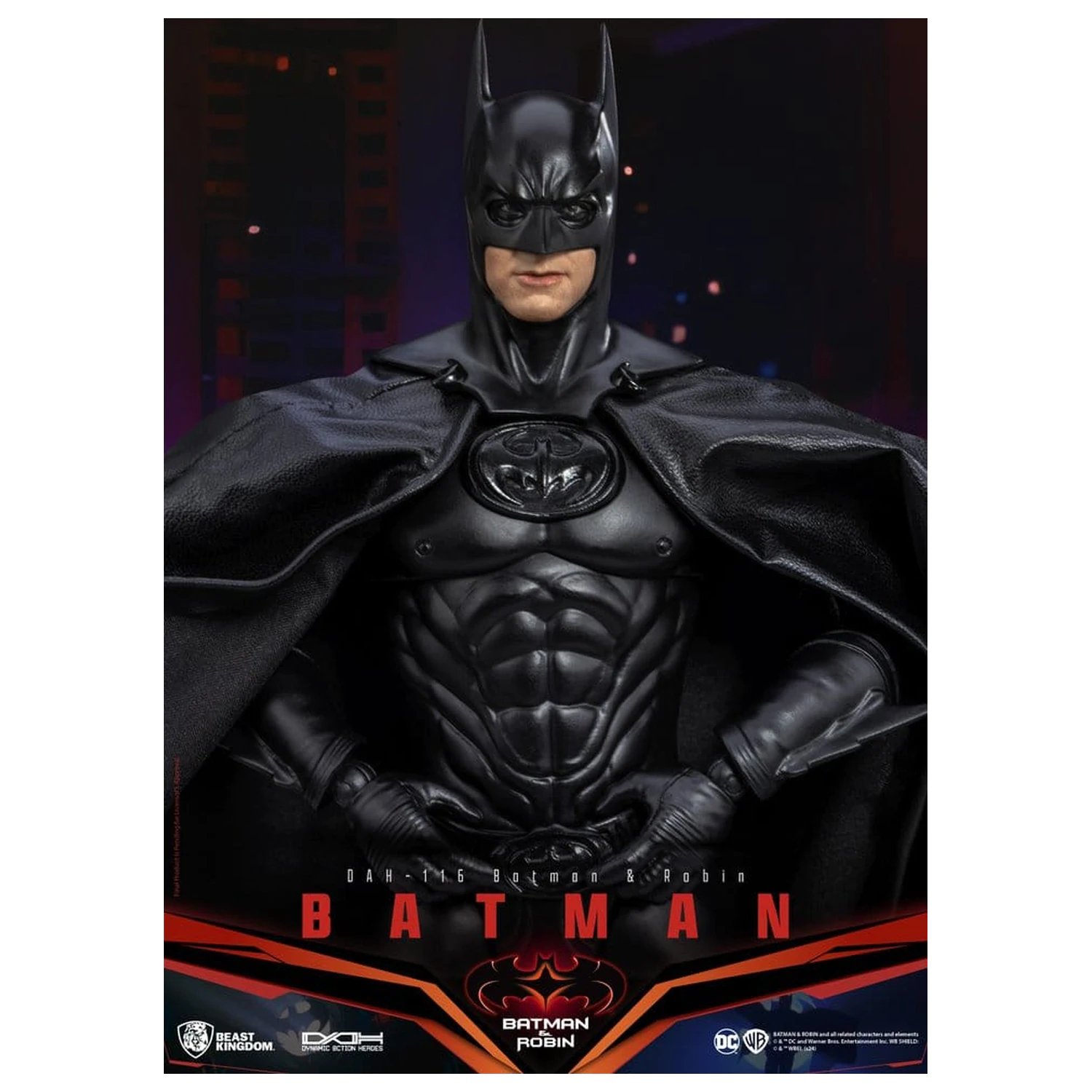 DC Comics Dynamic 8ction Heroes akciófigura Batman (Batman & Robin) 21 cm termékfotó