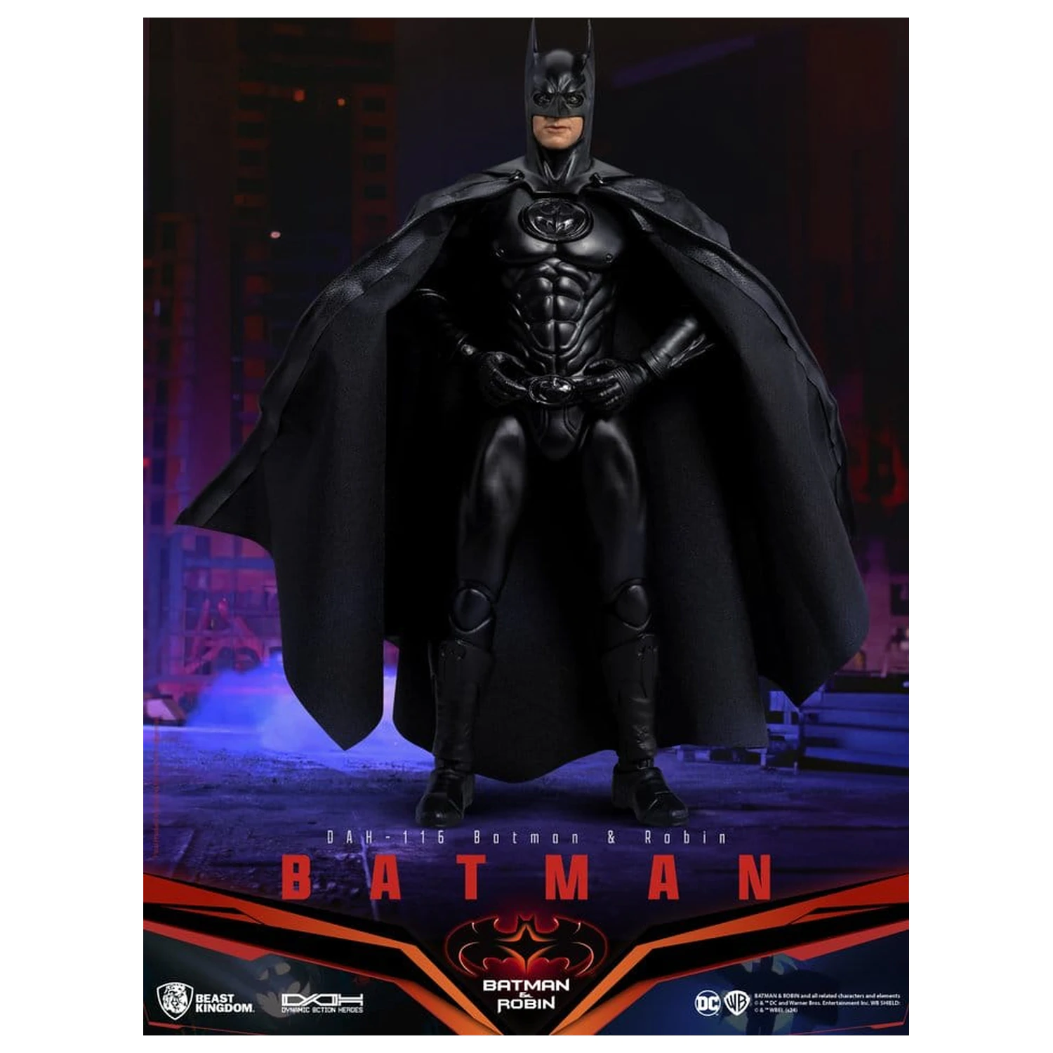 DC Comics Dynamic 8ction Heroes akciófigura Batman (Batman & Robin) 21 cm termékfotó