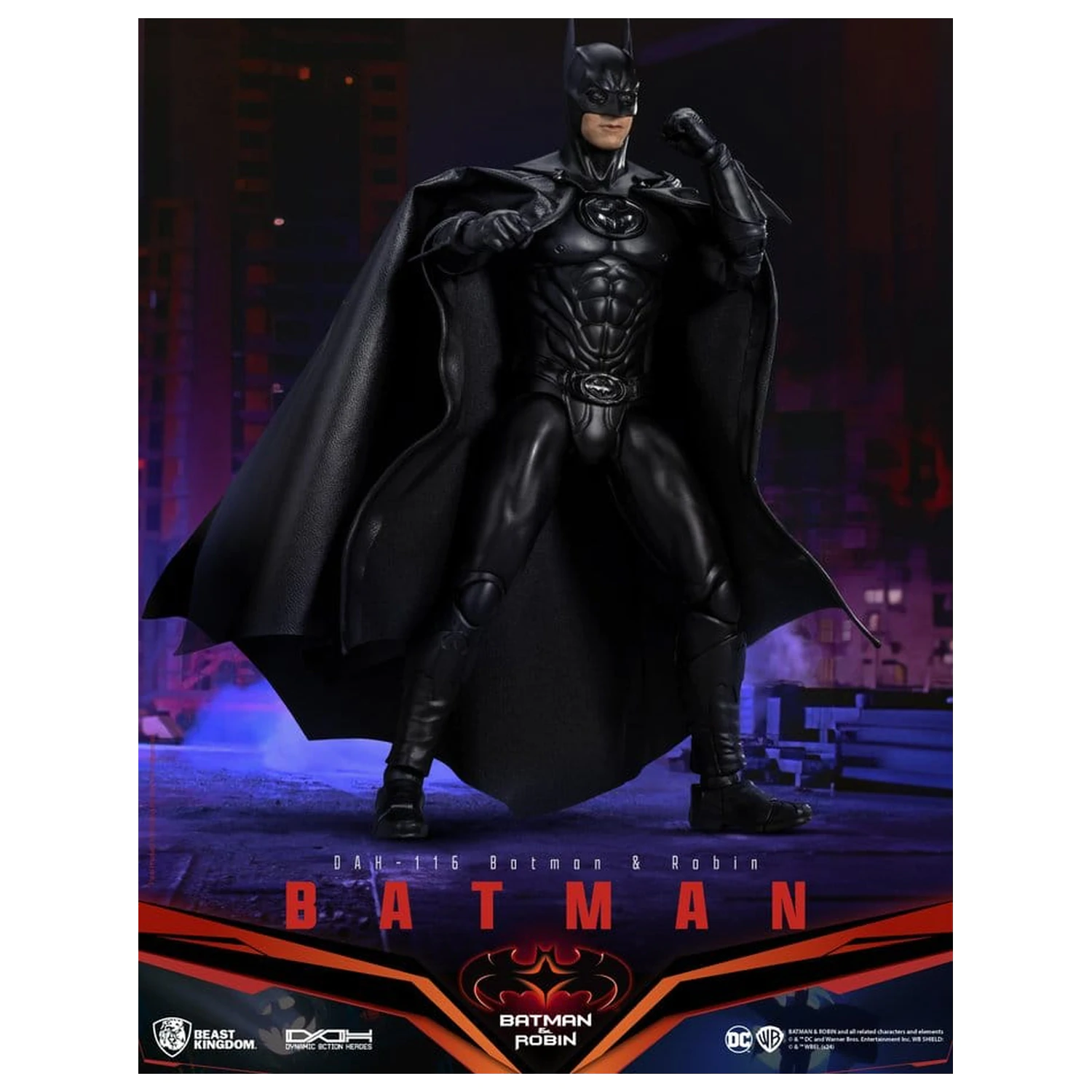 DC Comics Dynamic 8ction Heroes akciófigura Batman (Batman & Robin) 21 cm termékfotó