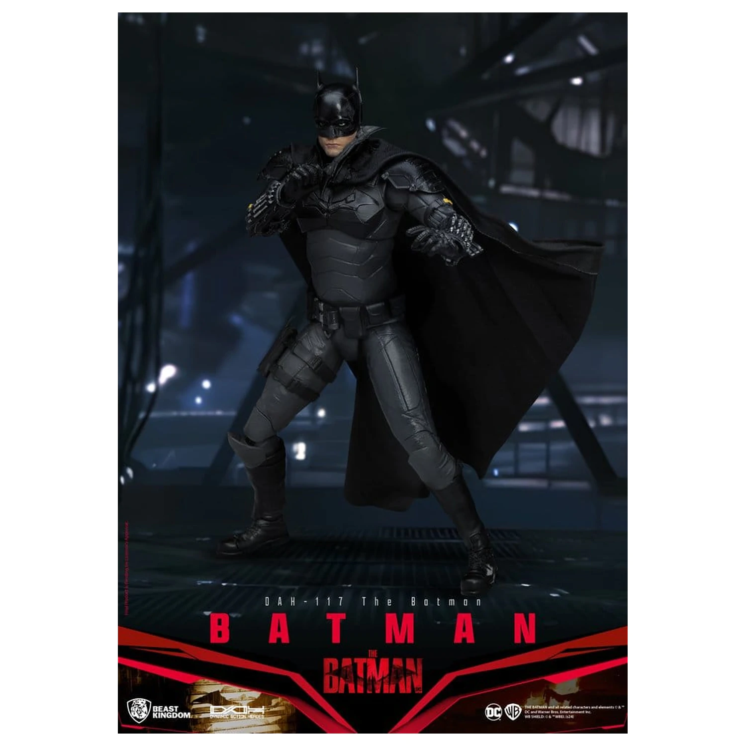 DC Comics Dynamic 8ction Heroes akciófigura Batman (The Batman) 21 cm termékfotó