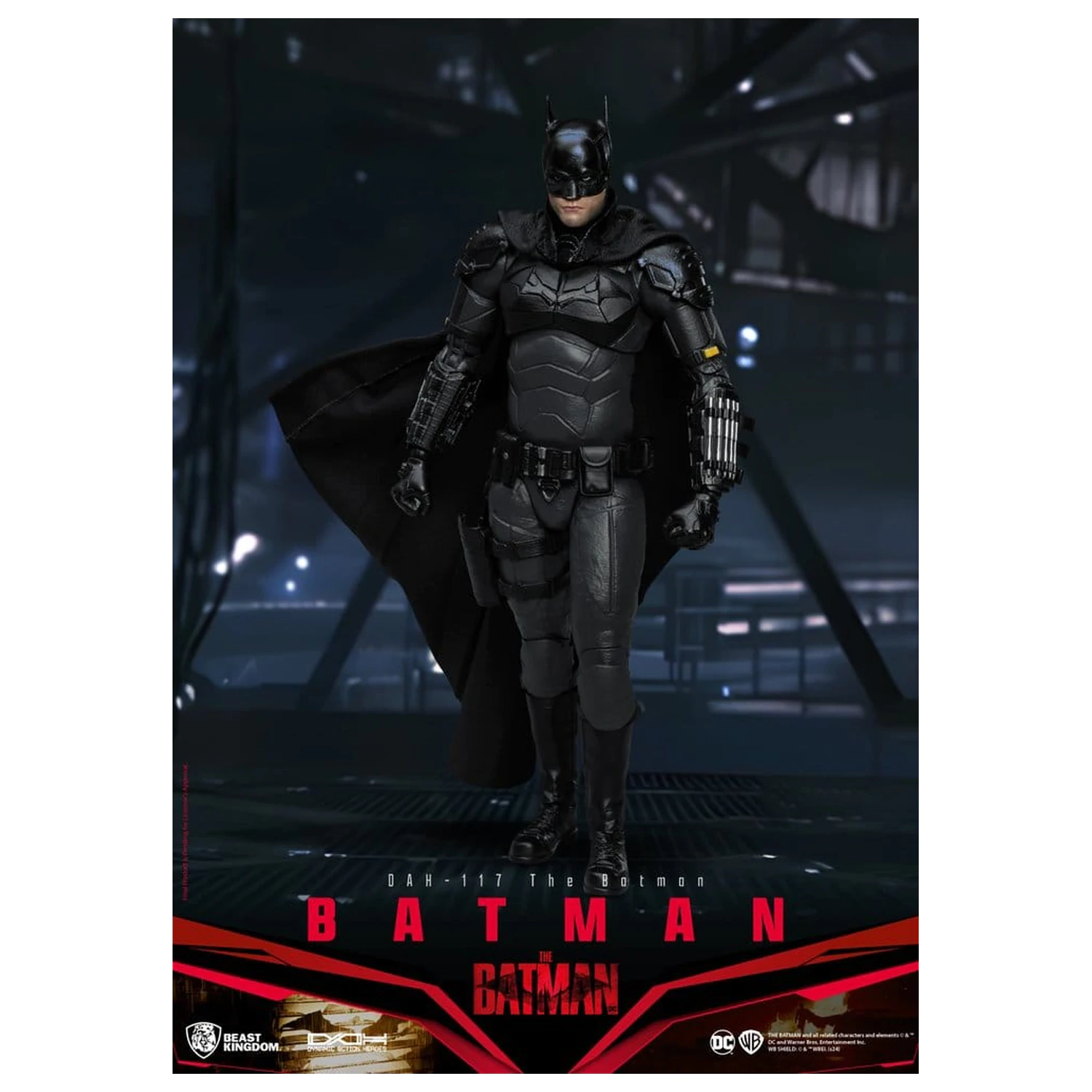 DC Comics Dynamic 8ction Heroes akciófigura Batman (The Batman) 21 cm termékfotó