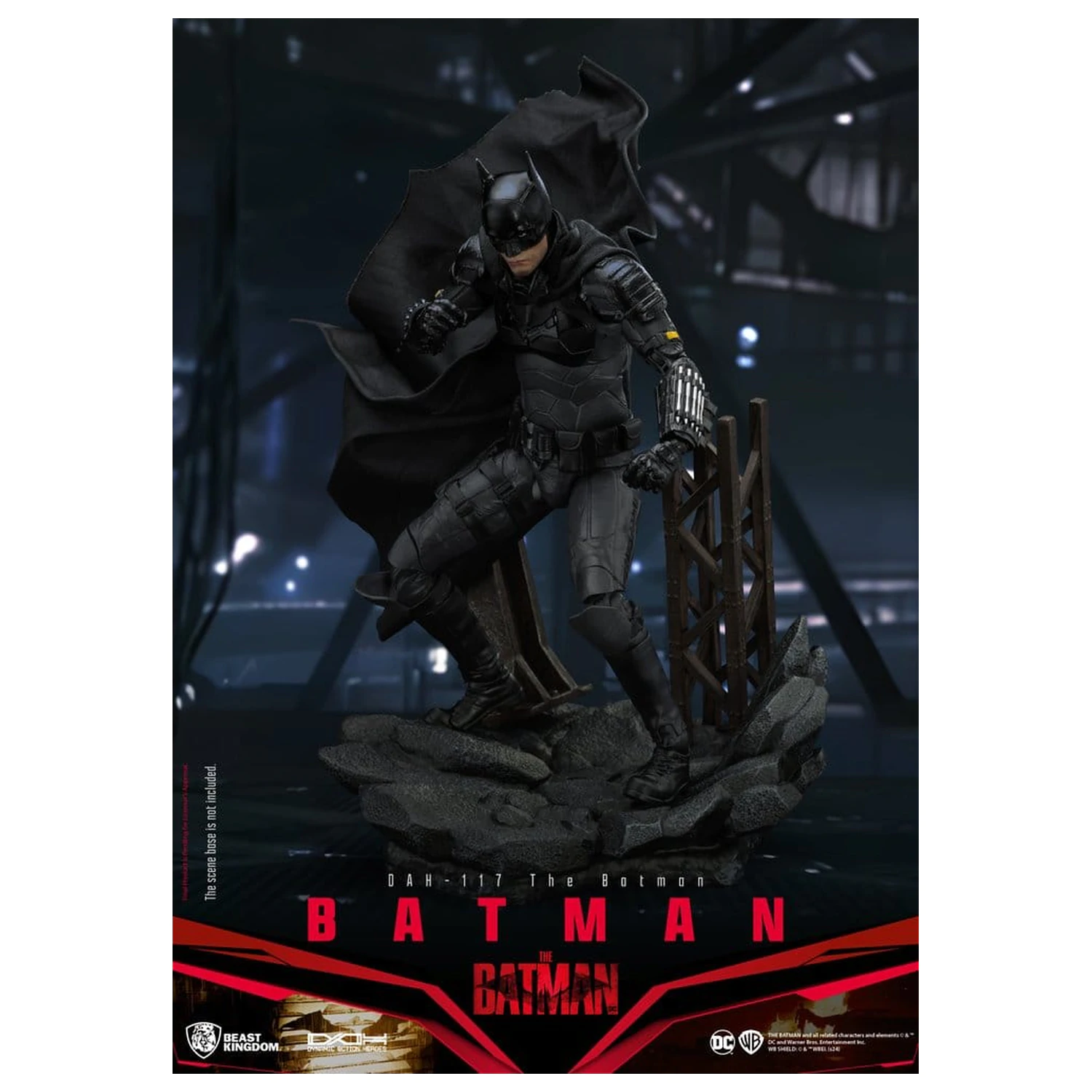DC Comics Dynamic 8ction Heroes akciófigura Batman (The Batman) 21 cm termékfotó