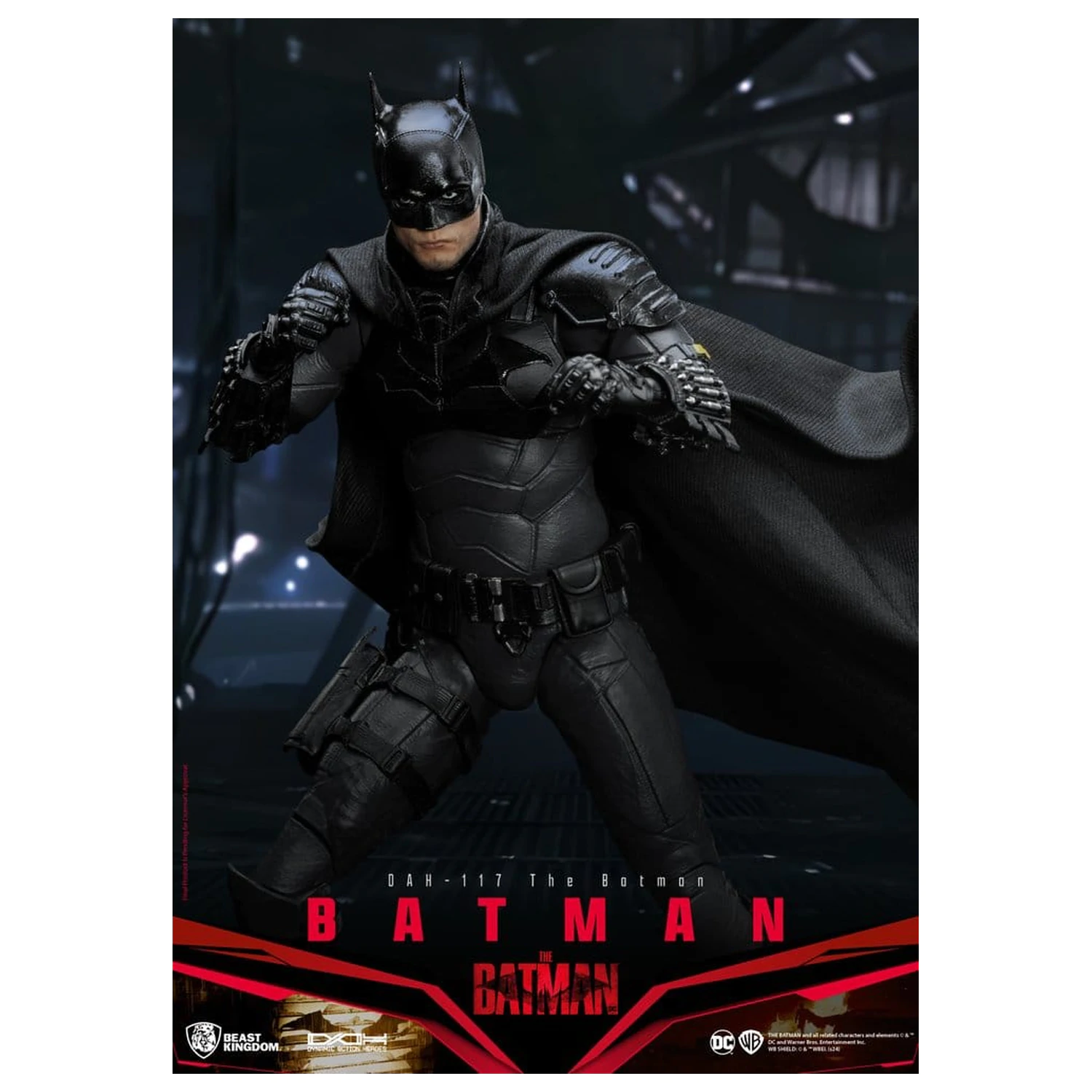 DC Comics Dynamic 8ction Heroes akciófigura Batman (The Batman) 21 cm termékfotó