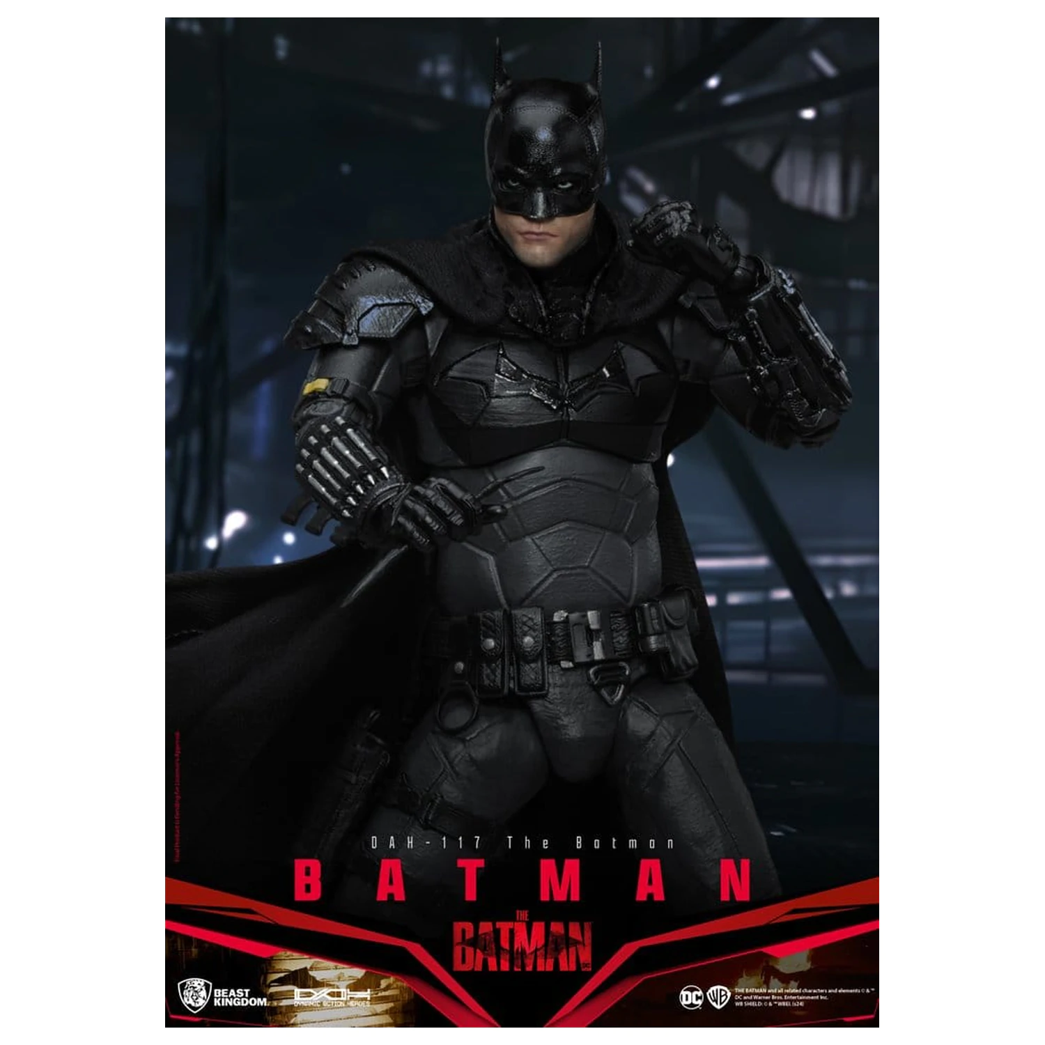 DC Comics Dynamic 8ction Heroes akciófigura Batman (The Batman) 21 cm termékfotó