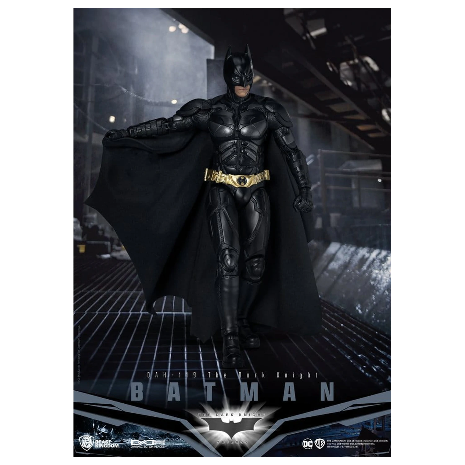 DC Comics Dynamic 8ction Heroes akciófigura Batman (The Dark Knight) 21 cm termékfotó