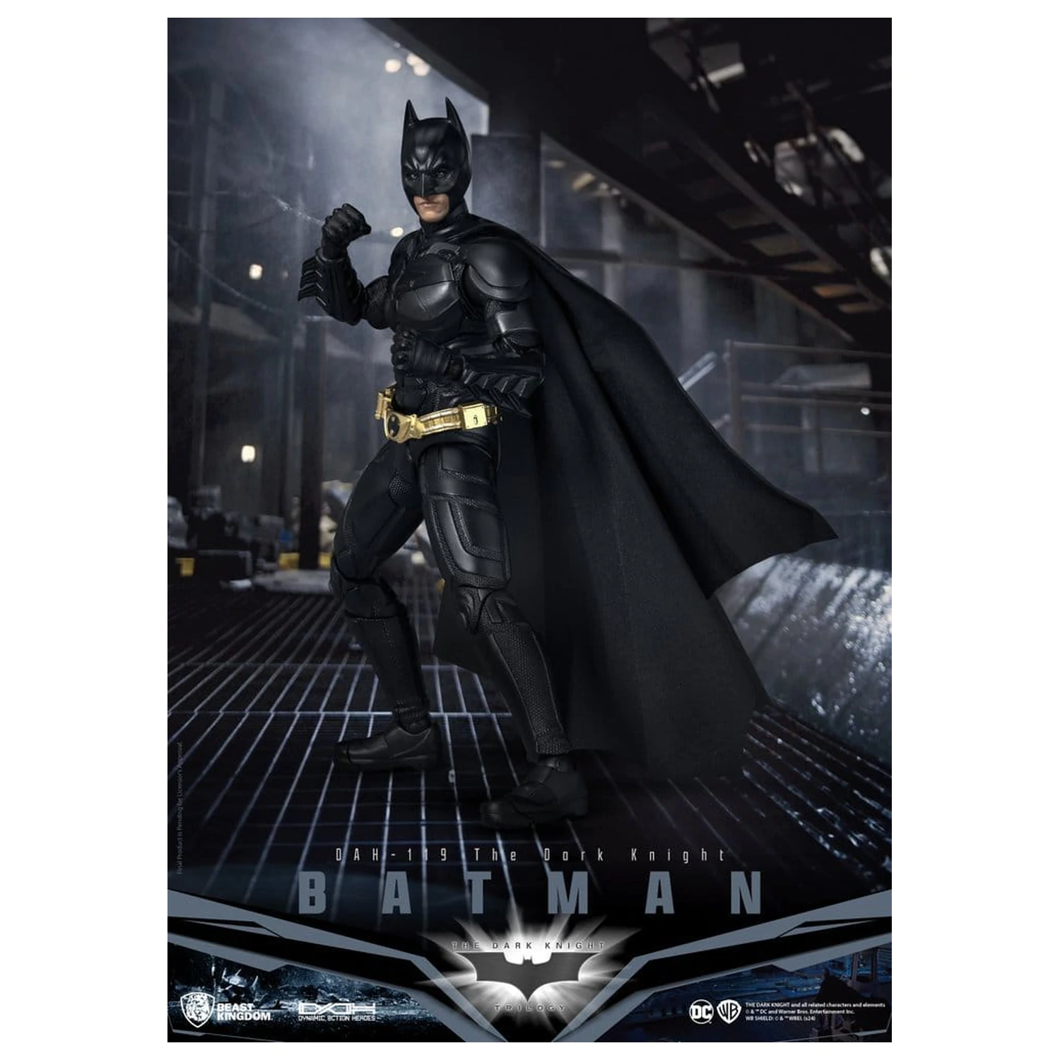 DC Comics Dynamic 8ction Heroes akciófigura Batman (The Dark Knight) 21 cm termékfotó