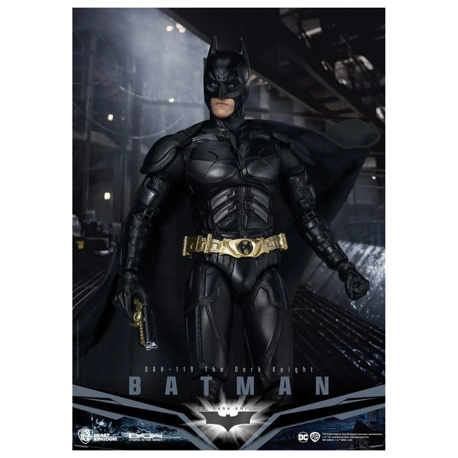 DC Comics Dynamic 8ction Heroes akciófigura Batman (The Dark Knight) 21 cm termékfotó
