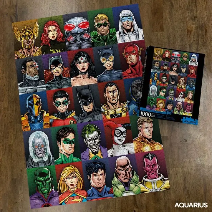 DC Comics Faces puzzle (1000 darab) termékfotó