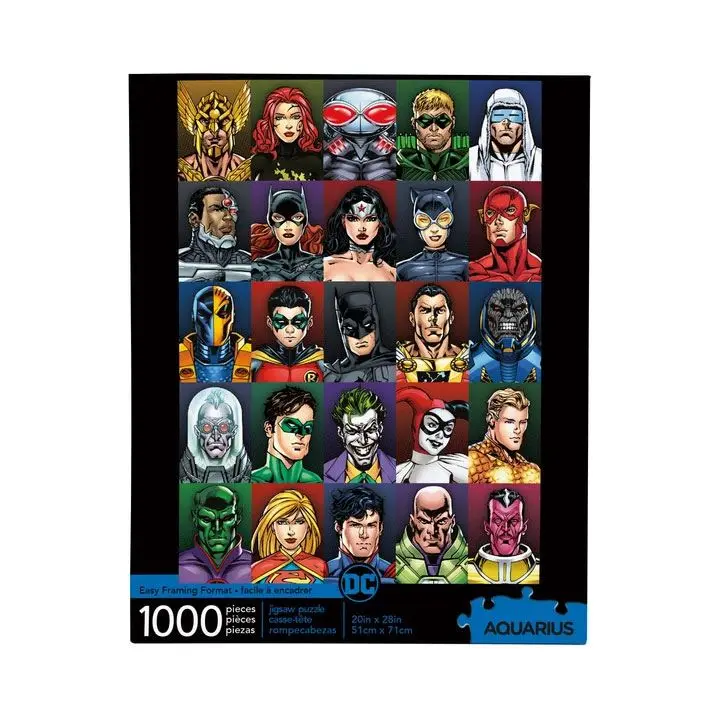 DC Comics Faces puzzle (1000 darab) termékfotó