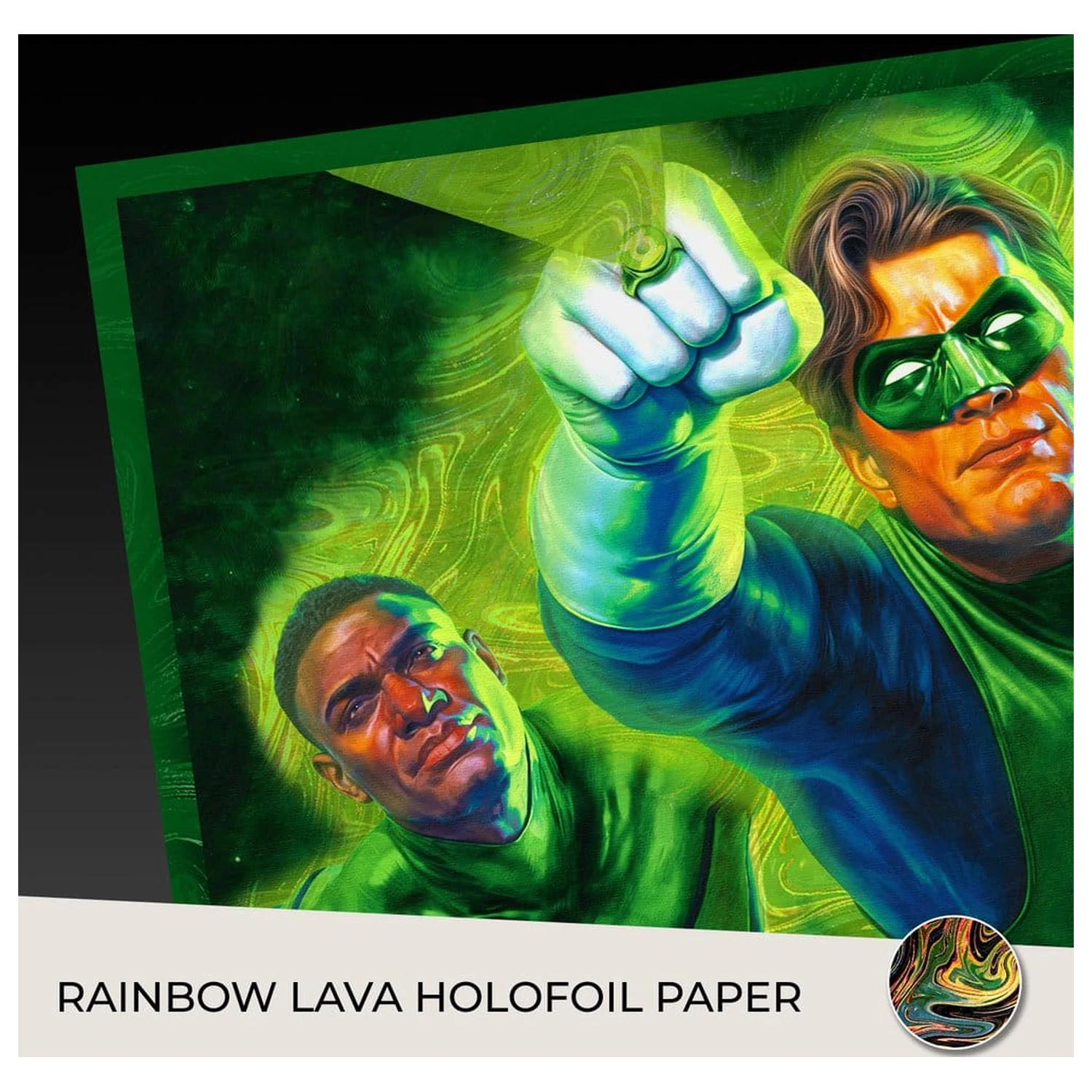 DC Comics Fine Art Print Green Lantern 61 x 41 cm - keretezetlen vászonkép termékfotó