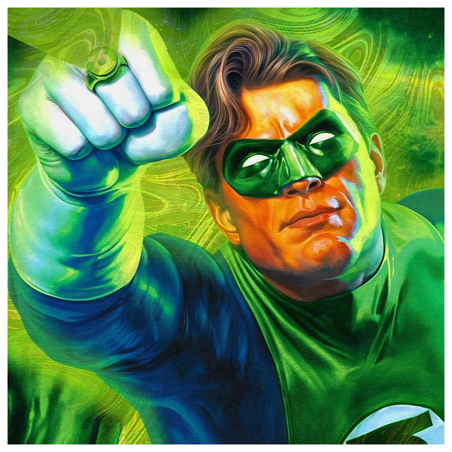 DC Comics Fine Art Print Green Lantern 61 x 41 cm - keretezetlen vászonkép termékfotó