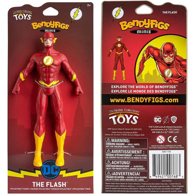 DC Comics Flash Bendyfigs malleable figura 14cm termékfotó