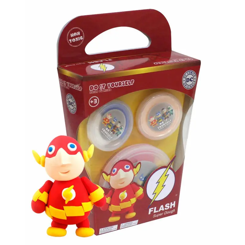 DC Comics Flash Szuper Doug DIY Agyag termékfotó