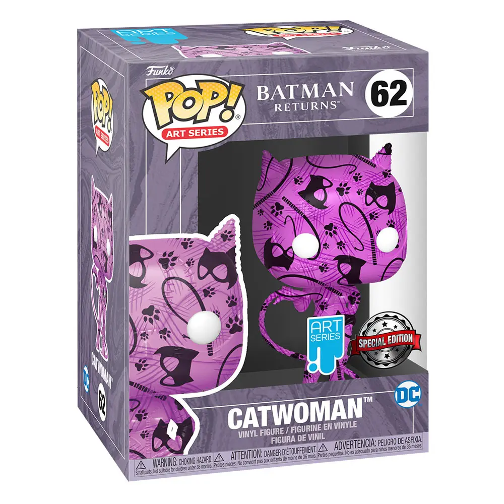 DC Comics Funko POP! Artist Series Vinyl figura Catwoman 9 cm termékfotó