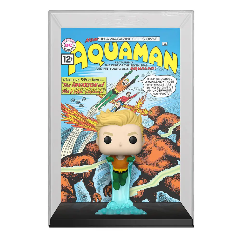 DC Comics POP! Comic Cover Vinyl Figure Aquaman 9 cm termékfotó