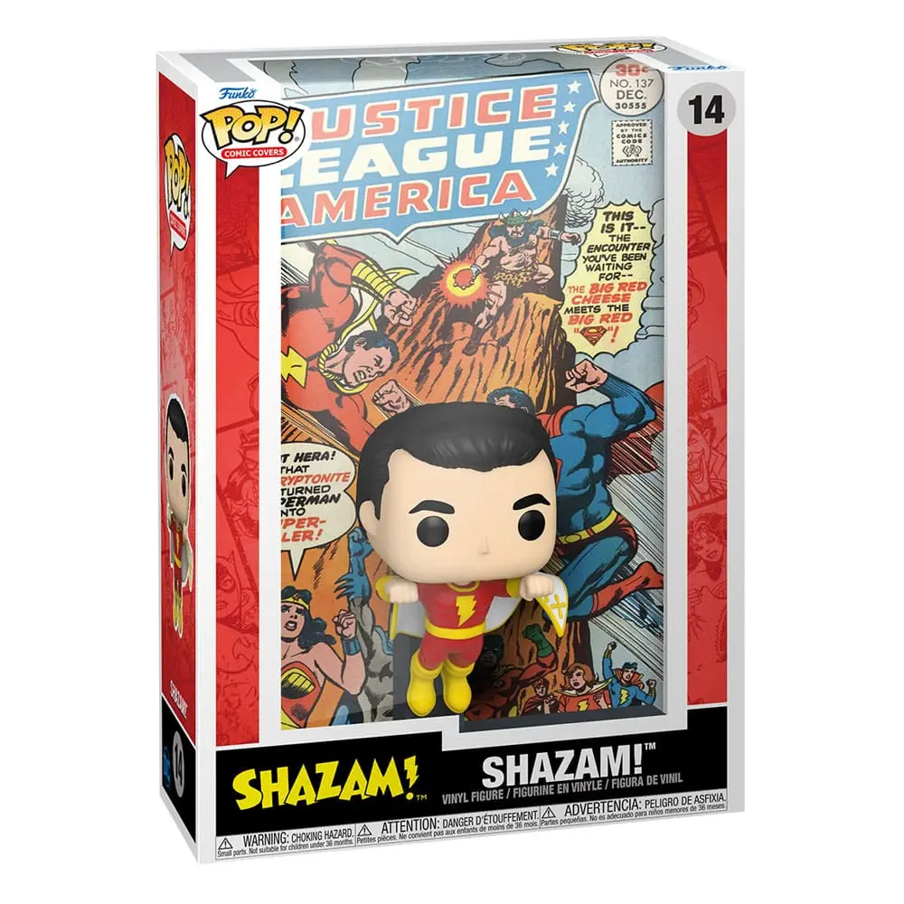 DC Comics Funko POP! Comic Cover Vinyl figura Shazam termékfotó